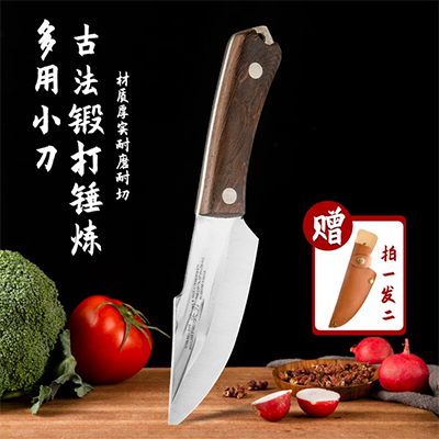 Huajiangfang Phoenix vượt qua A2 thép ngoài trời dao thẳng nhỏ cắm trại dụng cụ sinh tồn dao bỏ túi trò chơi dao da vỏ - Công cụ Knift / công cụ đa mục đích