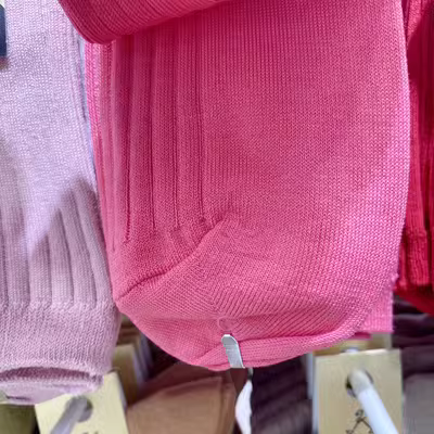 Hàn Quốc thu mua Vớ Dongdaemun kẹo màu tinh khiết sợi chỉ KSOX sợi bông mỏng vớ cọc đống vớ phụ nữ vớ - Bít tất nữ