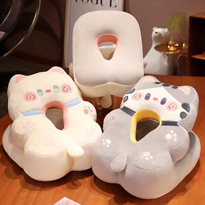 Gối ngủ trưa Văn phòng Gối ngủ Memory Foam dành cho sinh viên Nghỉ trưa Đệm thắt lưng Nằm gối Gối ngủ trên bàn Đồ tạo tác - Trở lại đệm / Bolsters