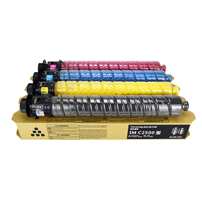 Xintianyin áp dụng linh kiện mực màu vàng Ricoh IM C2500H Mực in kỹ thuật số IMC2000 Hộp mực in kỹ thuật số C2500 Hộp mực bột mực RICOH Hộp mực bột mới sẵn sàng sử dụng - Hộp mực