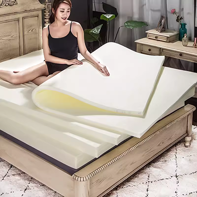 5 Đệm mút xốp 1.5m cộng với bộ nhớ cứng ký túc xá sinh viên mật độ cao dày 1.8 độ đàn hồi cao - Nệm