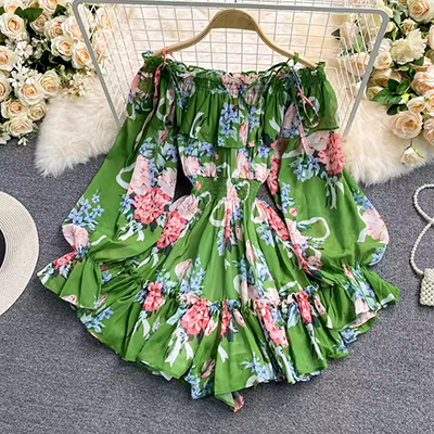 Áo tắm nữ xẻ tà ba mảnh phong cách Hàn Quốc sexy bikini quây ngực nhỏ che bụng gầy - Bộ đồ bơi hai mảnh