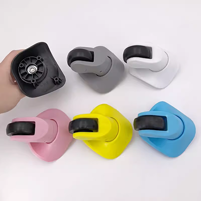 Phụ kiện bánh xe hành lý Bánh xe đa năng chống mài mòn mật khẩu kéo thanh hành lý trượt con lăn thay thế bánh xe phổ thông - Phụ kiện hành lý