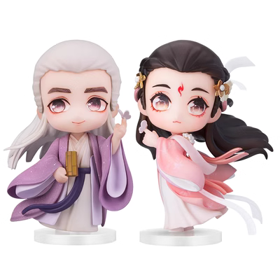 Qing Cang San Sheng III gối trên cuốn sách Bai Feng Jiu Dong Hua Dijun Q phiên bản tay để làm búp bê trang trí chính hãng xung quanh - Capsule Đồ chơi / Búp bê / BJD / Đồ chơi binh sĩ
