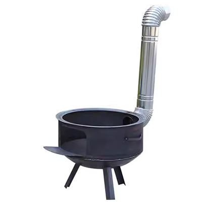 Bếp củi nhỏ. Rang lửa hỗ trợ ống khói củi bếp lò sưởi ấm cắm trại nước sôi lò lửa cũ - Bếp lò / bộ đồ ăn / đồ nướng dã ngoại