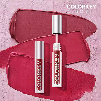 colorkey Ke Laqi air lip glaze nhung son bóng mờ nữ sinh son môi - Son bóng / Liquid Rouge