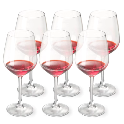 Rượu vang châu Âu thủy tinh pha lê ly rượu vang đặt ly rượu vang lớn bộ 2 6 decanter - Rượu vang