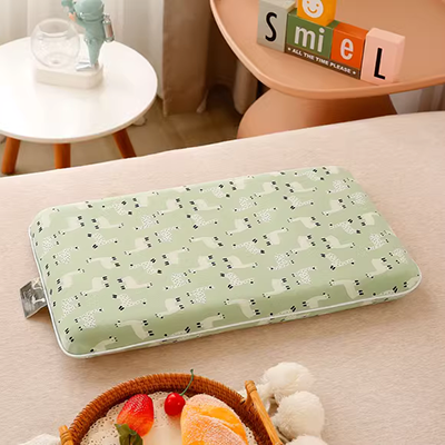 Gối chống mồ hôi cho bé siêu mềm khăn mùa hè trẻ em phim hoạt hình vườn tấm thấm mồ hôi thoáng khí khăn tựa đầu sơ sinh đơn - Khăn gối