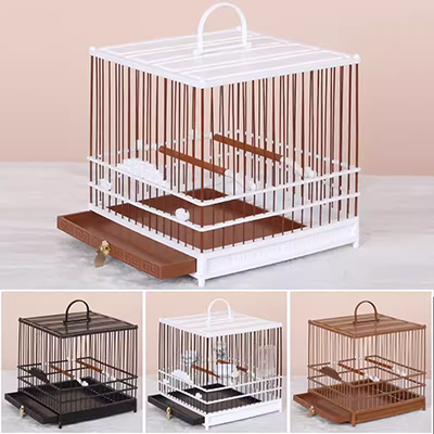 Cung cấp Chăn nuôi Mini Than Tit Chim lớn Trung Quốc Mỹ Lồng Lồng Sáng tạo Chim Sambo Chim Blackbird Dove - Chim & Chăm sóc chim Supplies