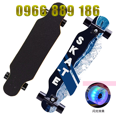 King Glory skateboard skateboard Nữ Tăng trưởng Ban Unicorn Longboard skateboard Nữ Anticeity Novice Sơ cấp Bốn bánh - Trượt băng / Trượt / Thể thao mạo hiểm