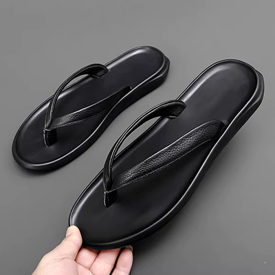 Dép xốp nam nhẹ cổ xưa mặc ngoài mùa hè thời thơ ấu hoài cổ 8090 giày đế mềm chống trơn trượt đi biển - Sandal