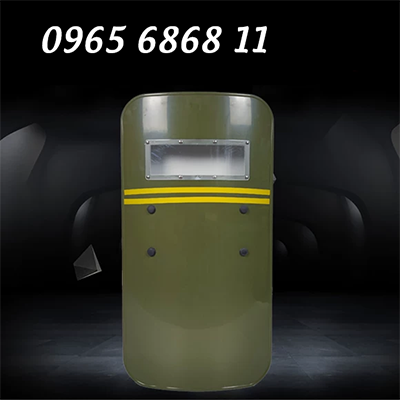 Lá chắn kim loại Bảo vệ Riot Shield Hợp kim nhôm Chống bạo động Vòng bảo vệ Khuôn viên an ninh Vòng bảo vệ Thiết bị an ninh - Bảo vệ / thiết bị tồn tại