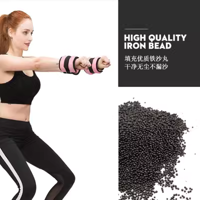 Tập luyện chạy Siêu mỏng có thể điều chỉnh được trọng lượng vô hình xà cạp cát sắt chịu lực trói tay thiết bị bao cát sắt thiết bị thể dục thể thao - Taekwondo / Võ thuật / Chiến đấu