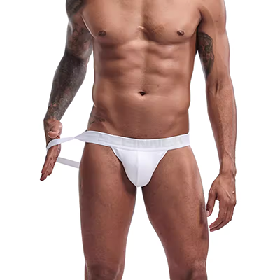 , 2 gói lựa chọn Quần lót nam sexy quần lót cotton quần sịp trắng thông thoáng khí quần sịp trắng GAY - G-string