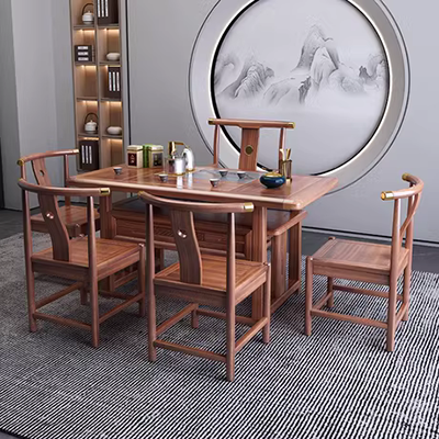 Bàn ghế gỗ gụ, cánh gà, giá sách nhỏ, tủ sách, tủ đựng trà, kệ trung quốc, tủ bên nhiều lớp bằng gỗ nguyên tấm cao từ trần đến sàn - Kệ