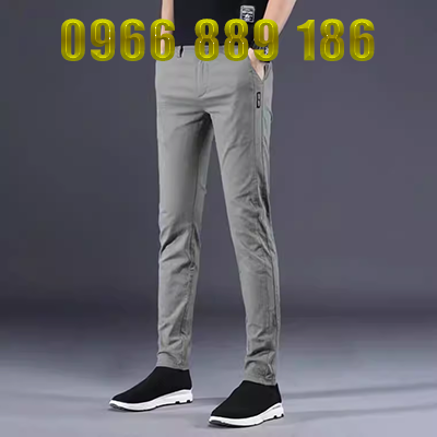 Quần nam quần âu mùa thu và mùa đông co giãn quần thể thao nam phong cách Hàn Quốc xu hướng quần lỏng - Quần Harem