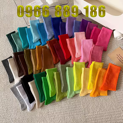CARAMELLA vớ mùa hè phụ nữ Nhật Bản retro filigree ren giữa ống Hàn Quốc cọc đống thủy tinh vớ mỏng - Vớ