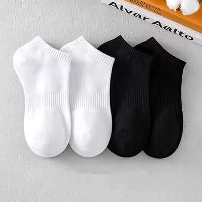 Danh mục xuất khẩu tất ngủ, tất chân mùa hè, tất siêu mỏng ấm áp đầu gối cho nữ, phòng điều hòa, đệm gối cho nam - Vớ mắt cá chân