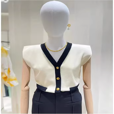 Mùa thu và mùa đông chạm đáy áo sơ mi cổ áo len nam mỏng giả cổ áo len dệt kim chì giả áo hai dây nam dài tay - Cặp đôi áo len
