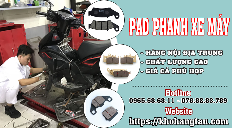 Bật mí cách chọn mua má phanh, pad phanh xe máy tốt nhất